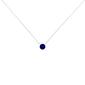 Haus of Brilliance Lab Grown Blue Sapphire Pendant Necklace - image 2