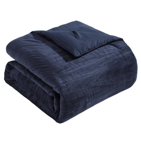 Tahari Home Zadie Soft Crinkle Velvet 3pc. Comforter Set