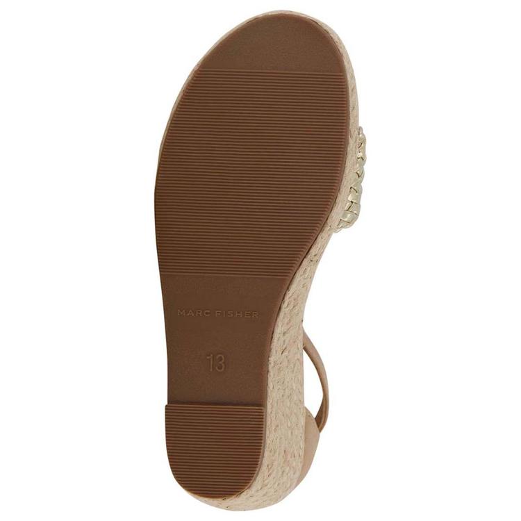 Big Girls Marc Fisher Marren Web Wedge Sandals
