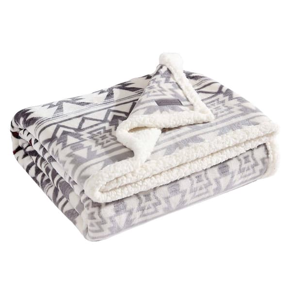 Eddie Bauer Clyde Hill Stripe Plush-Fleece Throw - image 