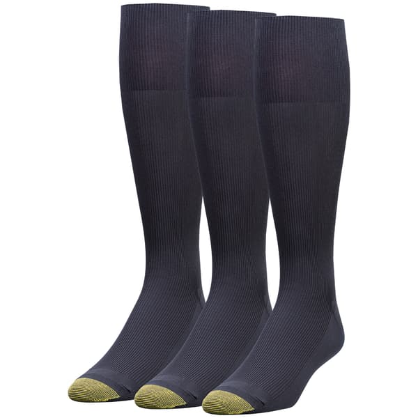 Mens Gold Toe&#174; 3pk. Metropolitan Nylon Over the Calf Socks