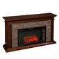 Southern Enterprises Simulated Stone Electric Fireplace - image 3