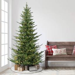 Puleo International 7.5ft. Natural Fir Artificial Christmas Tree