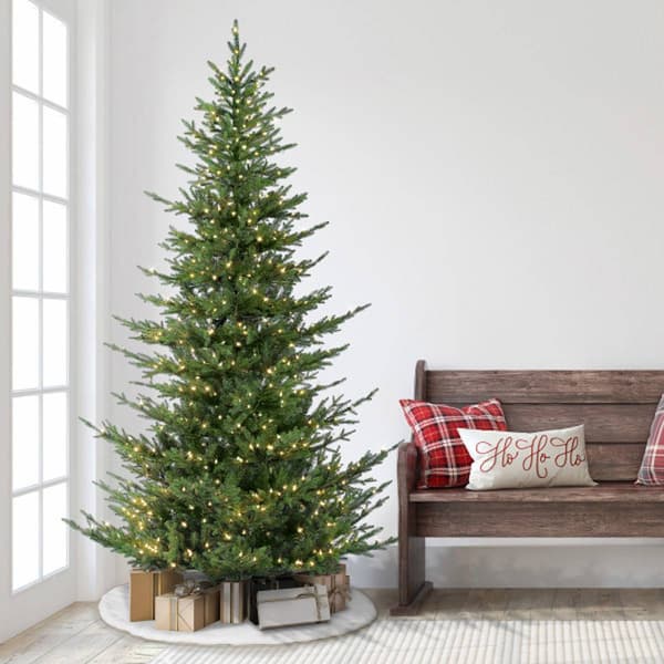 Puleo International 7.5ft. Natural Fir Artificial Christmas Tree