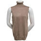 Womens Retrology Sleeveless Ribbed Turtleneck Sweater - image 1