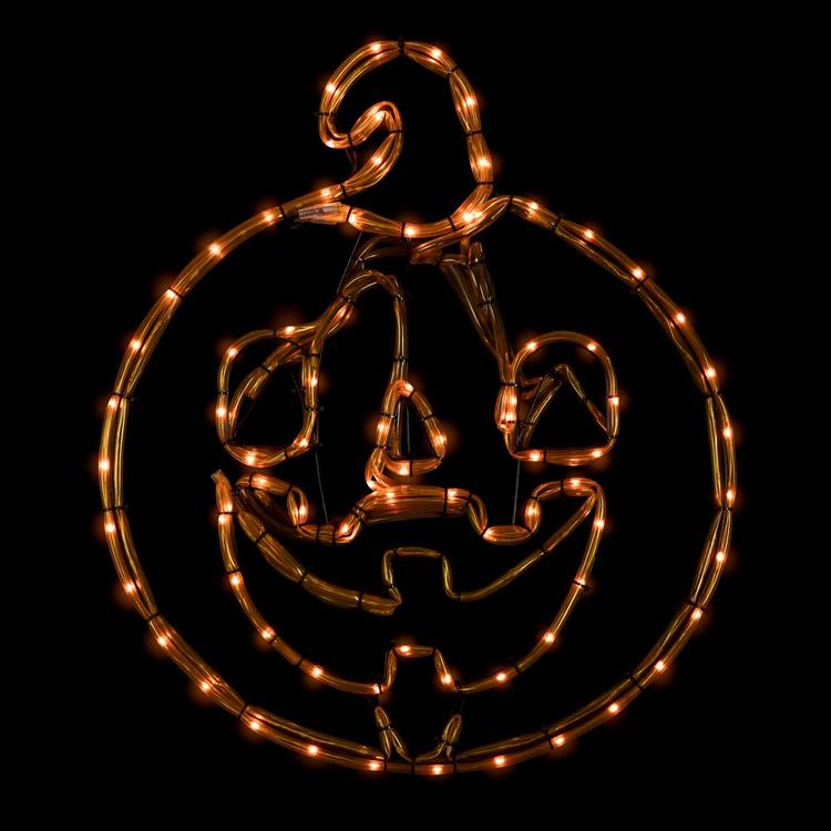 Northlight Seasonal 18in. Jack-O-Lantern LED Window Silhouette