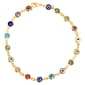 Athra 14kt. Gold over Brass Guardian Eye Bracelet - image 1