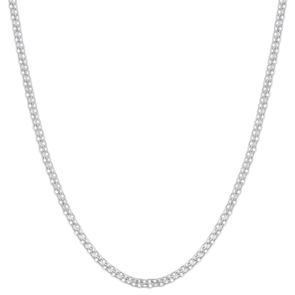 Sterling Silver Bismark 20in. Chain Necklace - image 