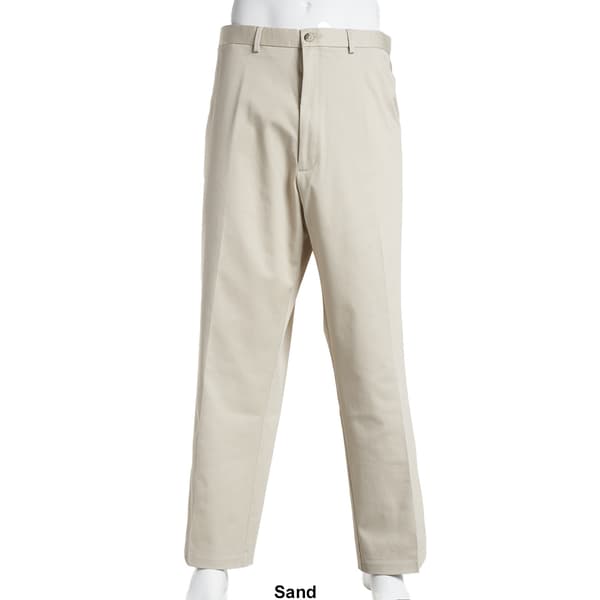 Mens Big &amp; Tall Haggar® Flat Front Iron Free Pants