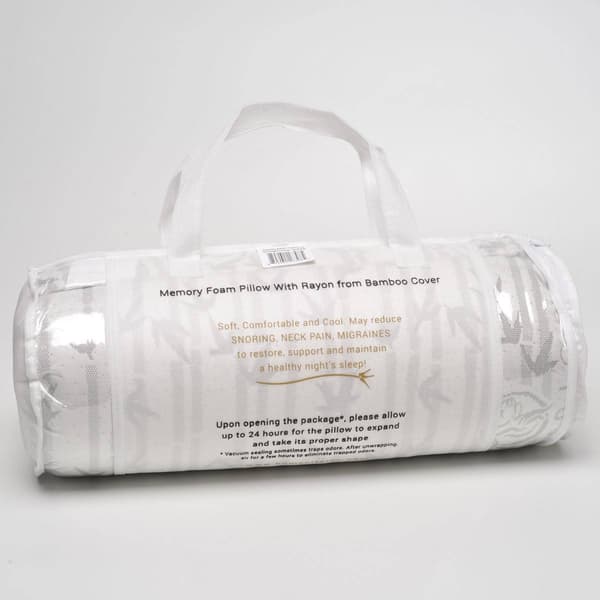 Superior Memory Foam Pillow with Bamboo Cover