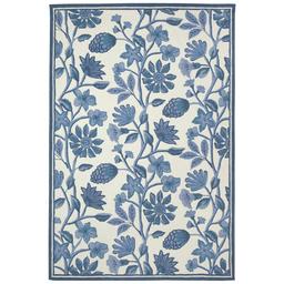 Liora Manne Capri Floral Vine Rectangular Area Rug