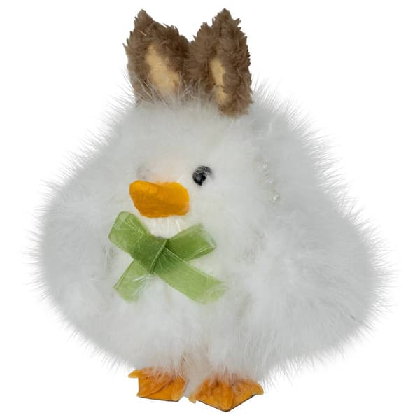 Northlight Seasonal Duck with Bunny Ears Easter Figurine