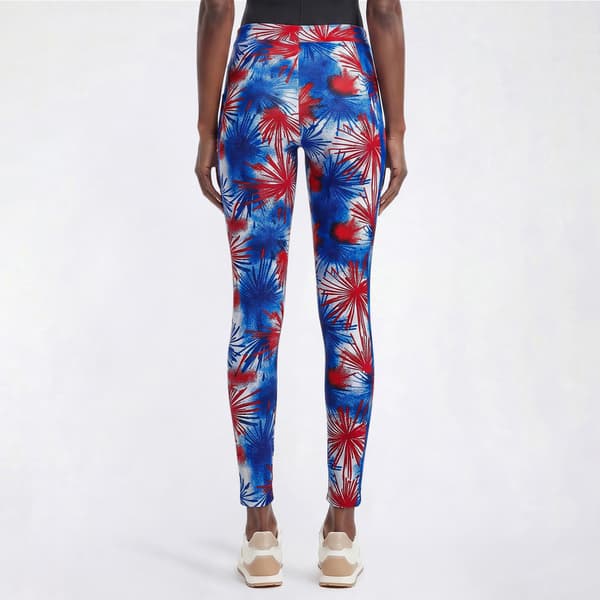 Womens Runway Ready Starbursts Side Pocket Leggings