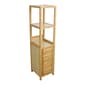 eccostyle(tm) Solid Bamboo Spa or Bath Storage Tower Cabinet - image 1