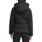 Womens Kenneth Cole&#174; Short Stretch Puffer Coat with Fleece Hood - image 2