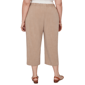 Plus Size Alfred Dunner Grand Bazaar Textured Pull On Capris - image 2