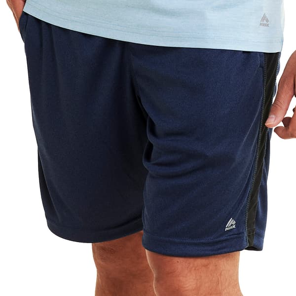 Mens RBX Mesh Space Dye Shorts with Jacquard Back