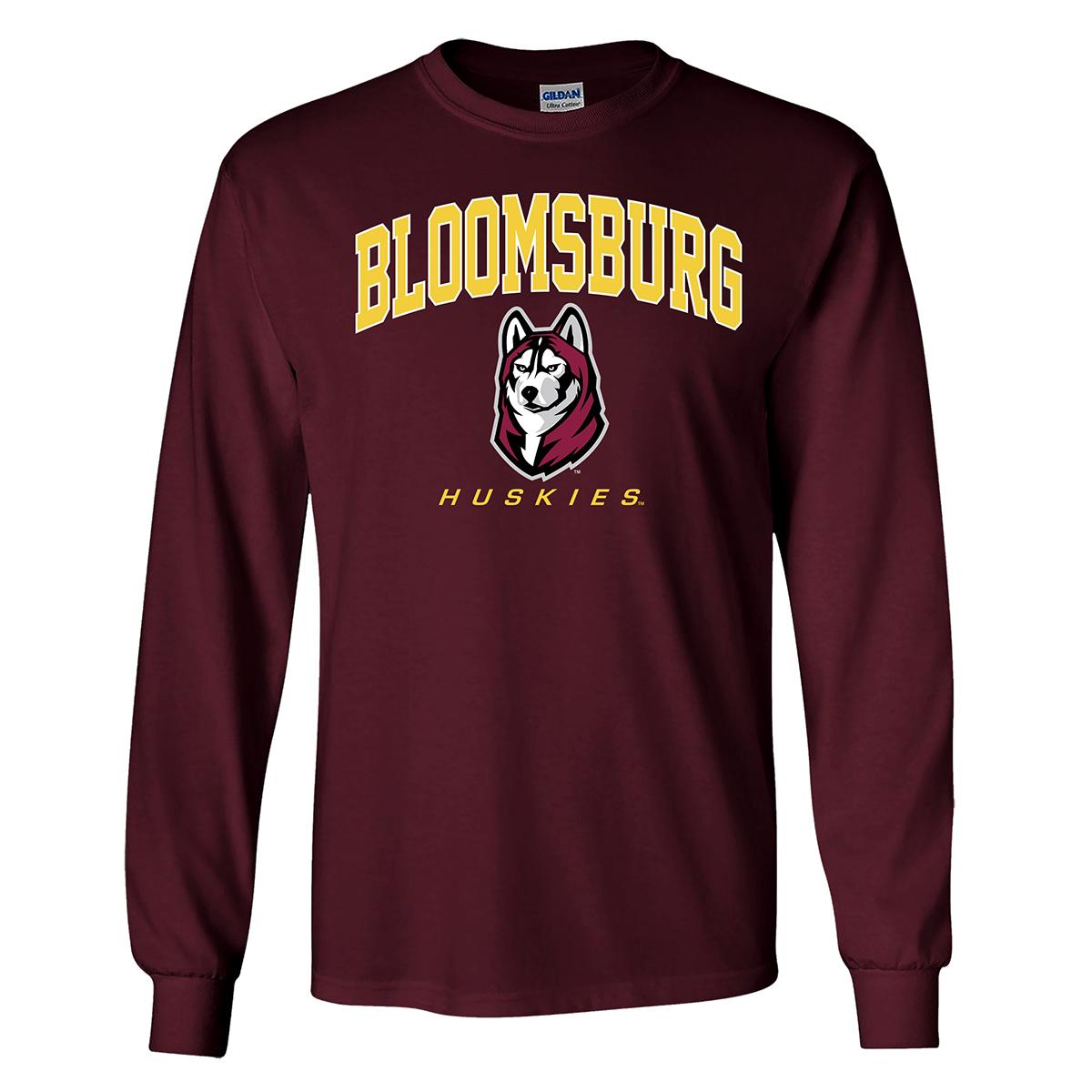 Mens Bloomsburg Mascot Pride Long Sleeve Tee
