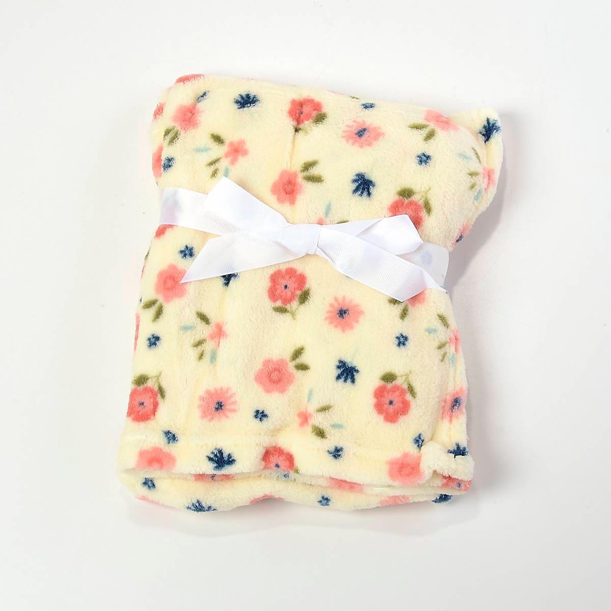 baby views® Floral Plush Blanket