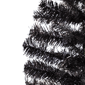 Northlight 4ft. Black Tinsel Artificial Halloween Tree - image 3