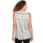 Womens Skye&#8217;s the Limit Out Of The Blue Stripe Crinkle Blouse - image 2