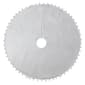 Northlight 36in. White Christmas Tree Skirt With a Pom Pom Border - image 3