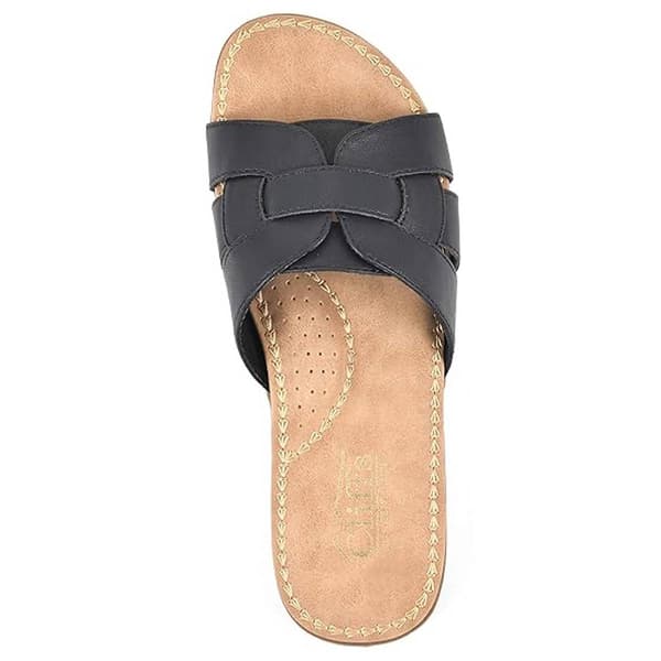 Womens Cliffs by White Mountain Fredie Slide Sandals