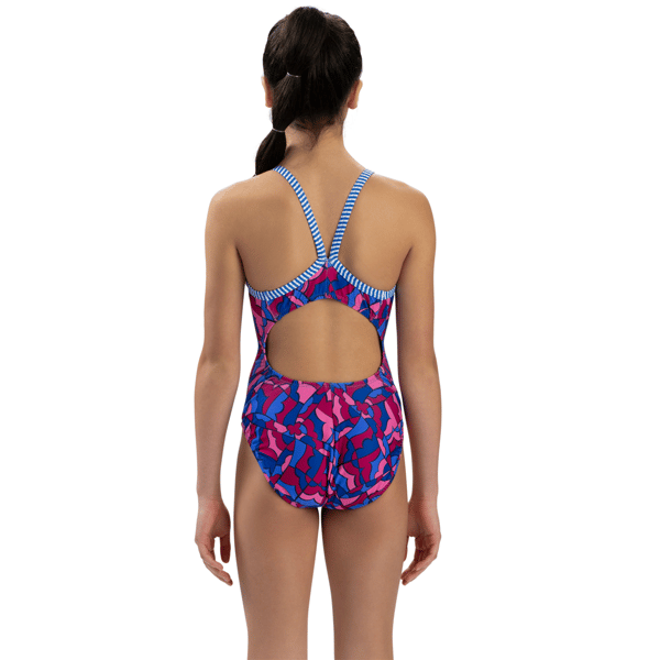 Juniors Dolfin® Uglies Glazen V-2 Back One Piece Swimsuit