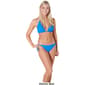 Juniors YMI&#174; Solid 2pc. Halter Neck Triangle Bikini Swim Set - image 3