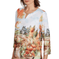 Womens Alfred Dunner Classics_F5 Farm Landscape Harvest Top - image 5