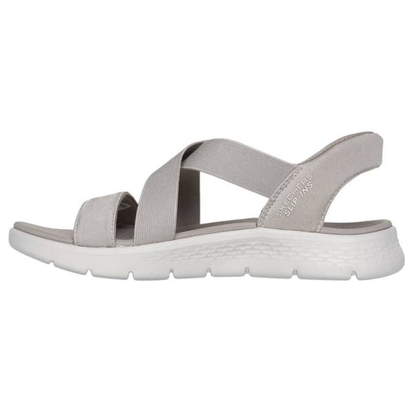 Womens Skechers Slip-Ins&#174; Go Walk Flex Sandal - Glimmer