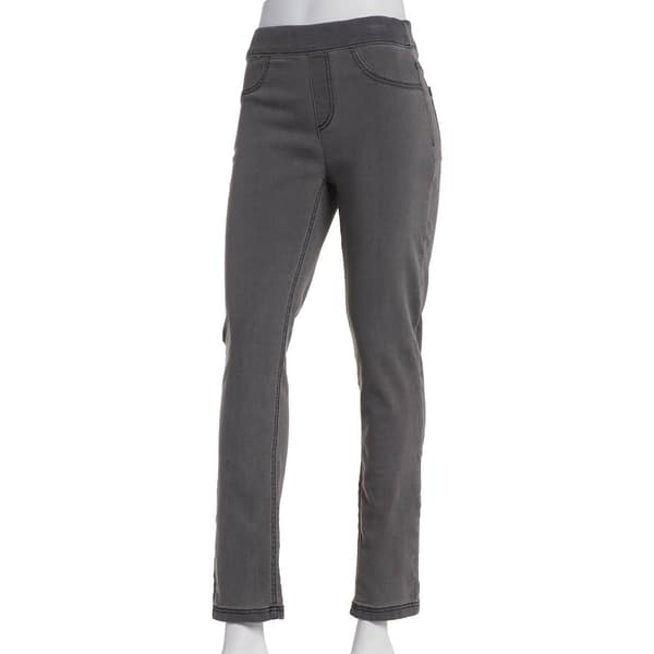 Womens Erika Joey Knit Denim Pants - image 