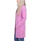 Womens NY Collection Long Sleeve Marled Rib Knit Open Cardigan - image 3