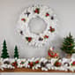 Northlight Pre-Lit LED White Canadian Pine Christmas Wreath - image 5