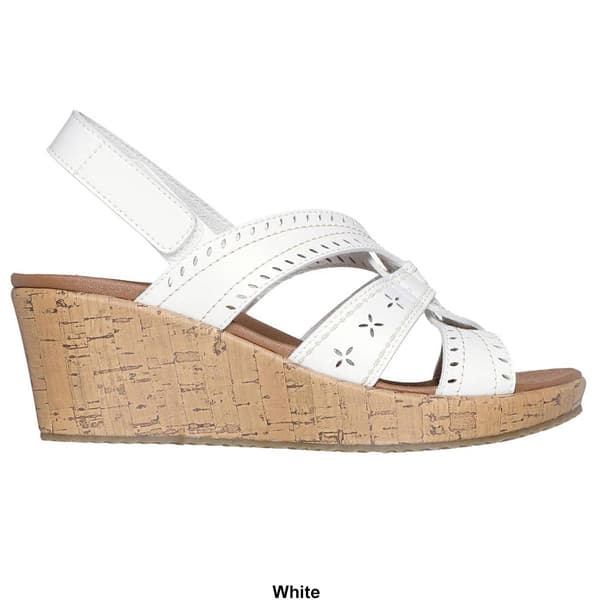 Womens Skechers Beverlee - After Sunrise Wedge Sandals