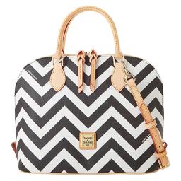 Dooney & Bourke Chevron Zip Zip Satchel