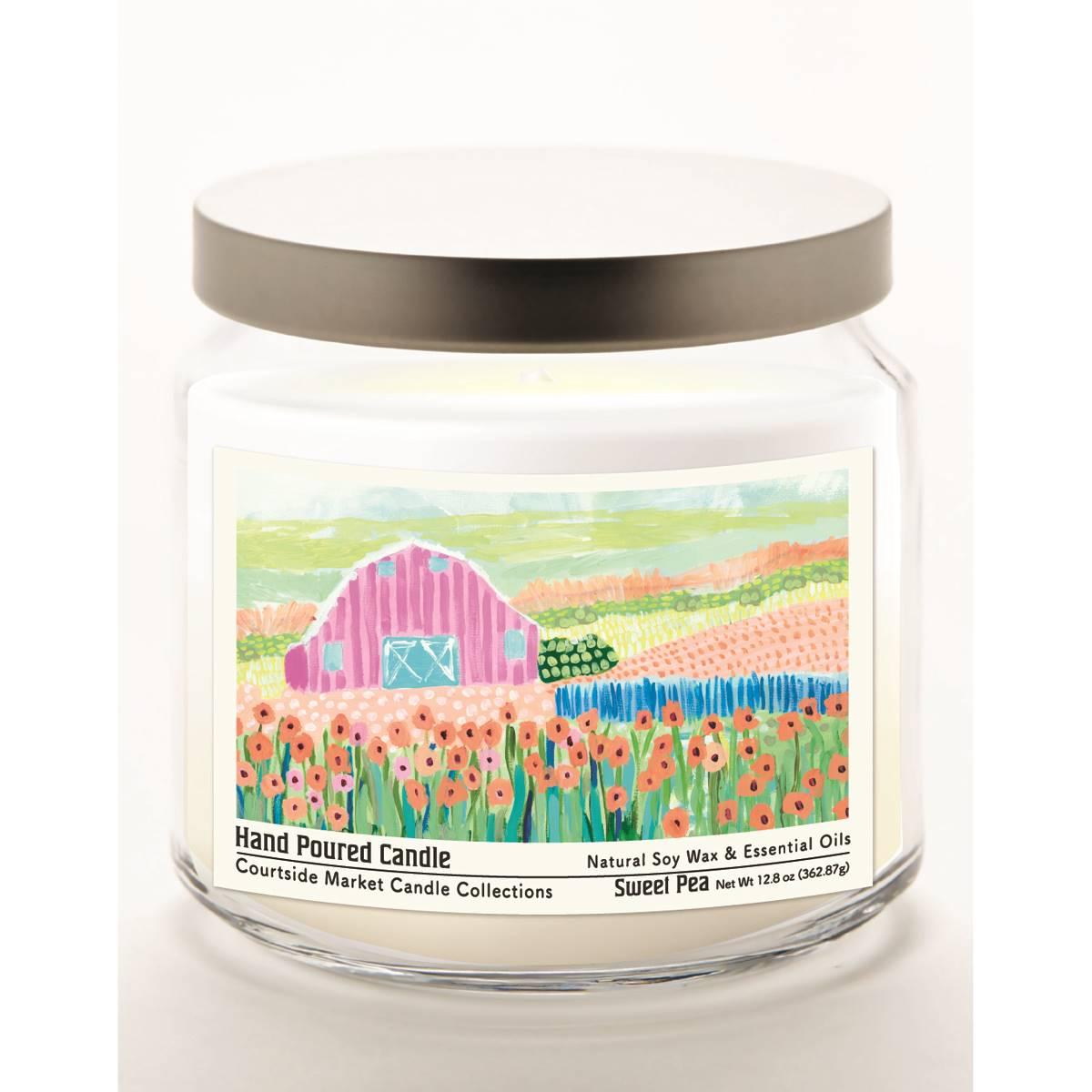 Courtside Market® The Farm 12.8oz. Sweet Pea Tumbler Candle