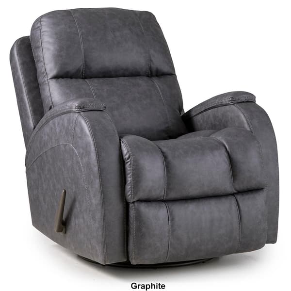 Homestretch Boone Swivel Glider Recliner