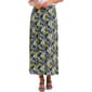 Womens NY Collection Pull On Floral O-Ring Sash Belt Maxi Skirt - image 1