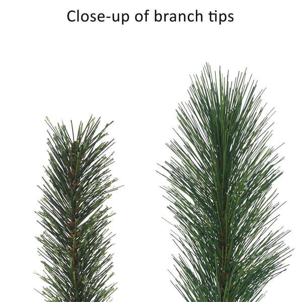 Puleo International 6.5ft. Pre-Lit Artificial Christmas Pine Tree