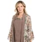 Womens R&M Richards 3pc. Foil Mesh Print Bell Sleeve Pant Set - image 4