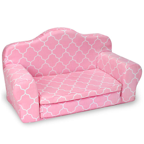 Sophia&#39;s(R) Printed Pull Out Sofa Double Bed - image 