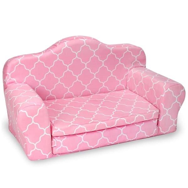 Sophia's(R) Printed Pull Out Sofa Double Bed