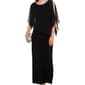 Womens MSK Rhinestone Trim X Back Dress - image 6