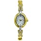 Womens Two-Tone White Dial Quartz Two-Tone Watch - LWBN08BV - image 1