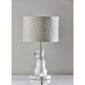 Simplee Adesso Sunny Cat Table Lamp with Light Grey Shade - image 3