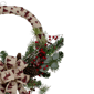 Northlight Winter Foliage & Berries Burlap Christmas Wreath - image 6