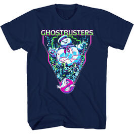 Young Mens Ghostbusters Short Sleeve Graphic Tee