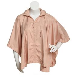 Womens Capelli New York Solid Rain Cape