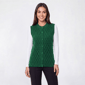 Petite Hasting & Smith Solid Button Front Vest - image 2